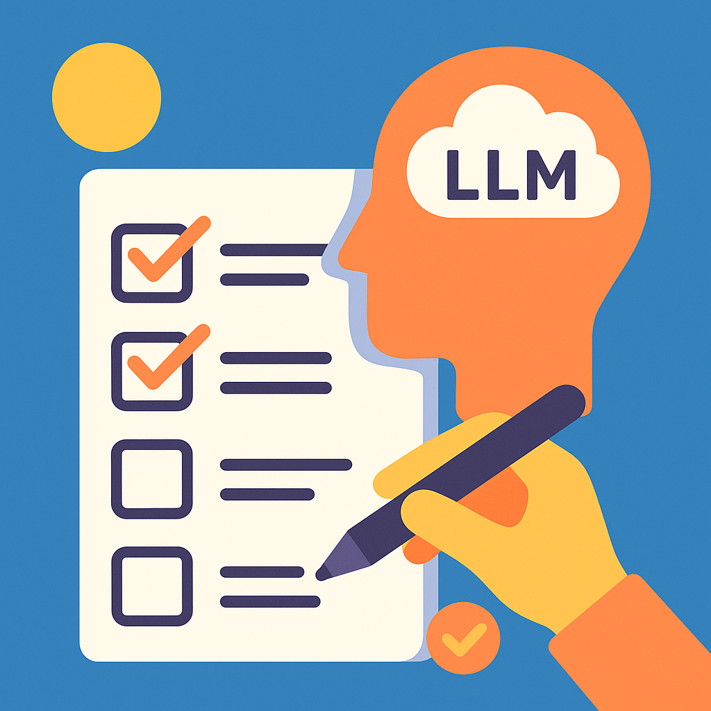 Checklist: Avaliador de resposta de LLM