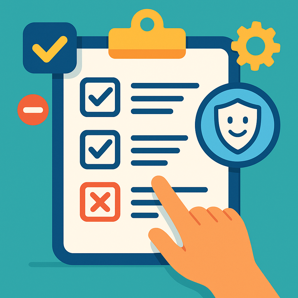 Checklist: Guardrail de conteúdo