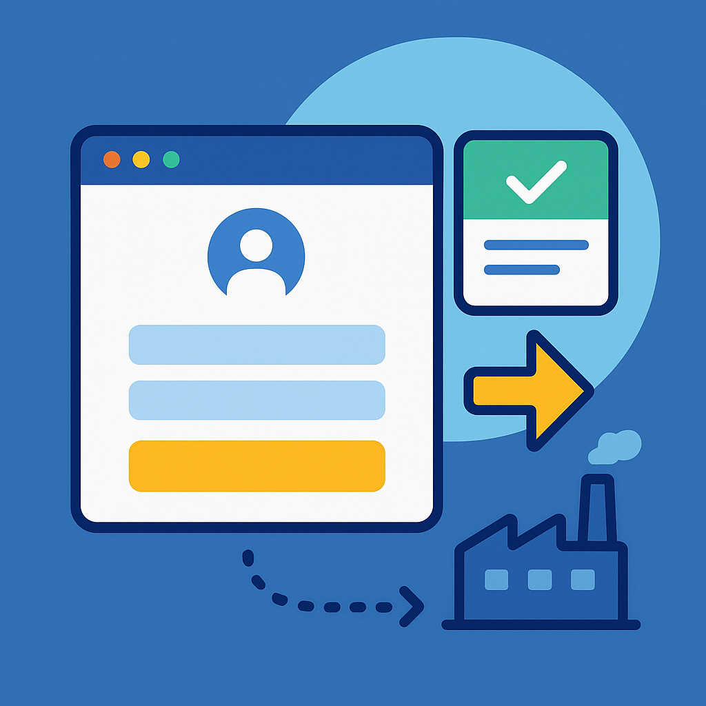 Plano: Fluxo de cadastro sem atrito — em contexto B2B