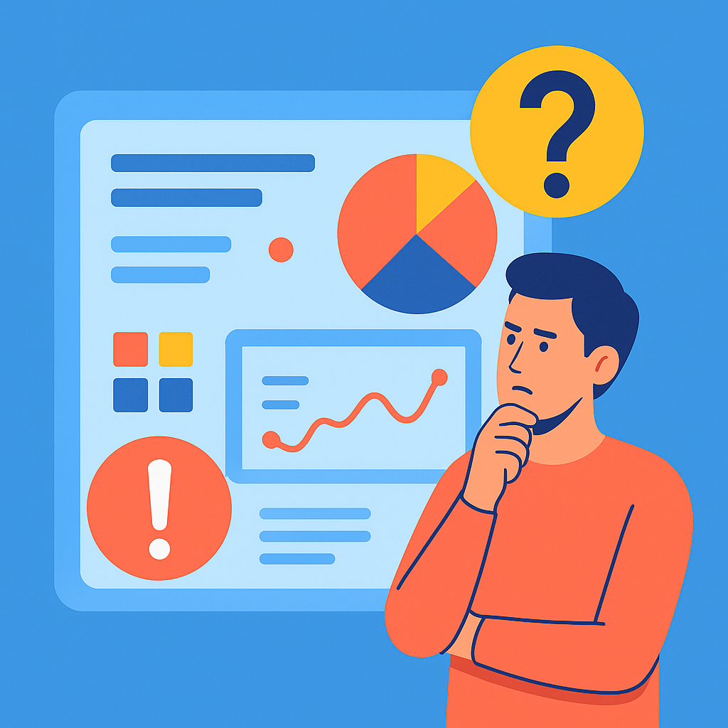 Modelo: Revisor de dashboard confuso — para legado