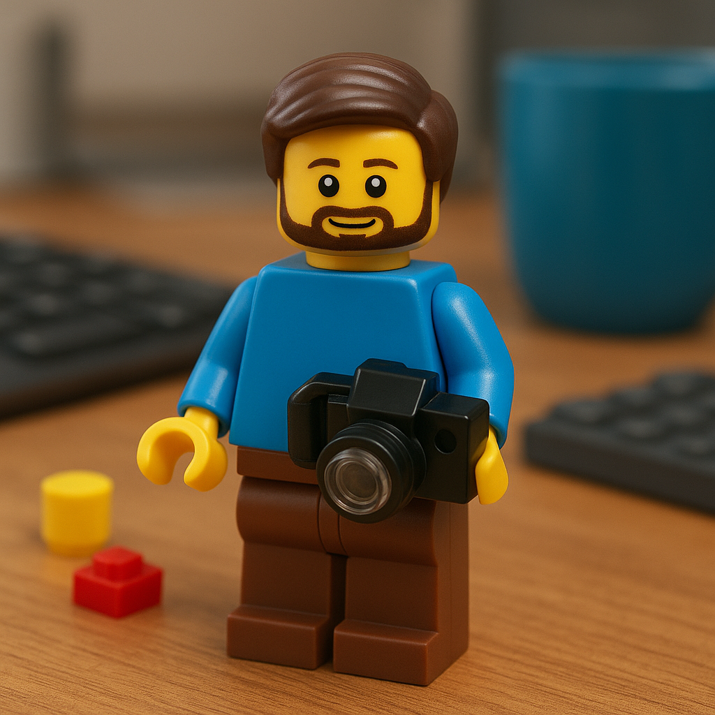 Boneco de Lego personalizado