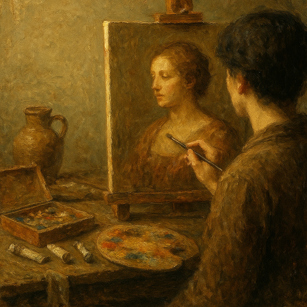Transformação em pintura a óleo clássica