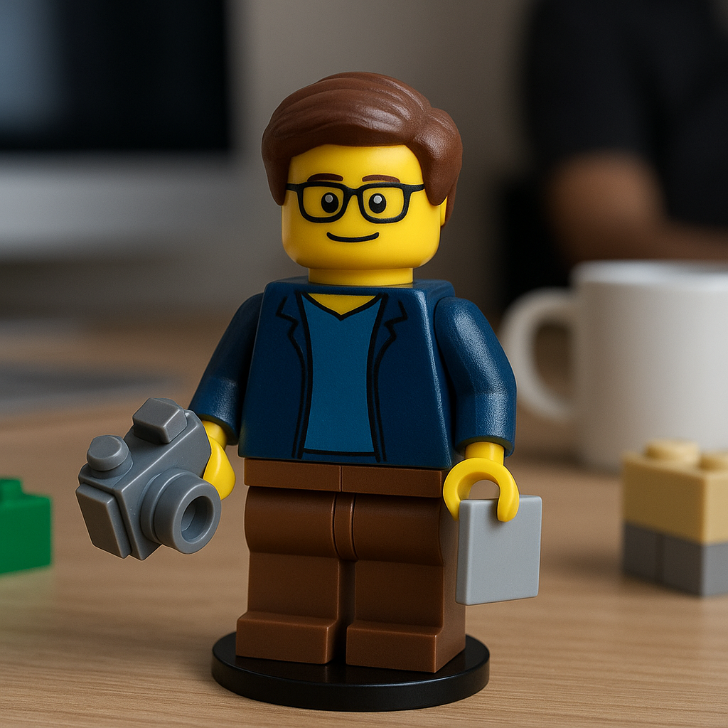 Boneco de Lego personalizado