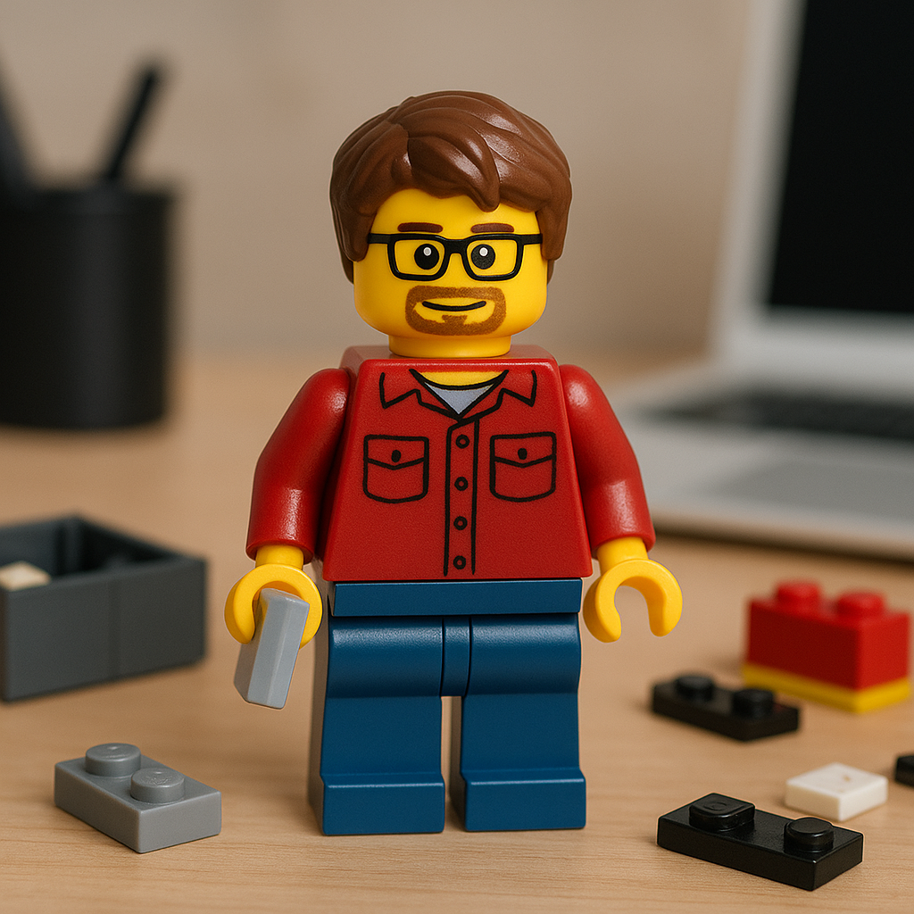 Boneco de Lego personalizado