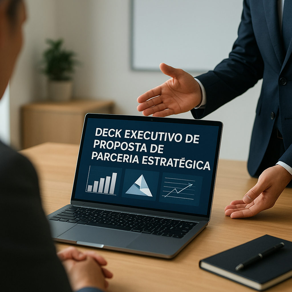 Deck Executivo de Proposta de Parceria Estratégica